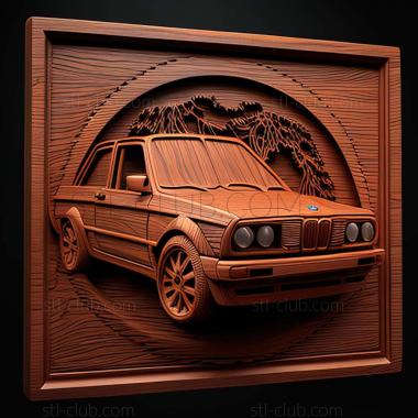 3D модель BMW E30 (STL)